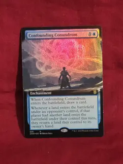 Mtg. Confounding Conundrum. Foil Extended Art. Zendikar Rising. Pack Fresh - Image 3