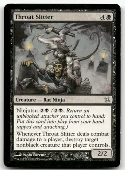 Throat Slitter #88 (NM) Betrayers of Kamigawa BOK Magic MTG - Image 1