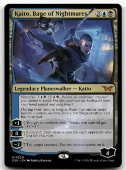 Kaito, Bane of Nightmares #220 (NM) Duskmourn DSK Magic MTG - Image 1