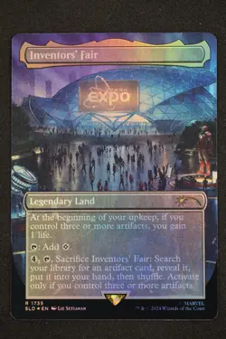 MTG Marvel Secret Lair Inventor's Fair NM Foil Unplayed SLD Iron Man - Image 1