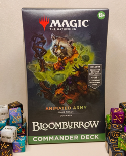 Magic The Gathering - Bloomburrow - Animated Army Sealed Commander Deck - MTG - Image 1