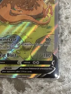 Pokemon TCG Charizard V SWSH260 Sword & Shield Promo Full Art Holo English - Image 2
