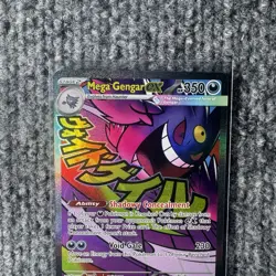Mega Gengar EX 269/217 NM Mega Attack Rare Pokemon Ascended Heroes - Image 3