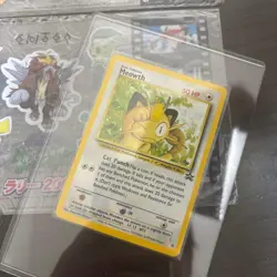Meowth Pokemon Card Japanese 2000 JR West Stamp Rally Promo from Japan - Image 3