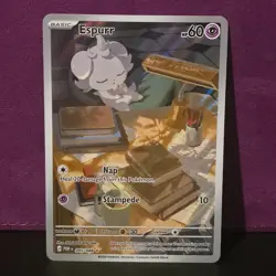 Pokemon Espurr IR Illustration Rare Full Art 095/088 Perfect Order - Image 1