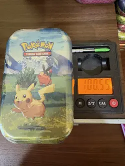 Pokemon Ascended Heroes Mini Tin - 100.55 VERY HEAVY 🔥Possible GOD PACKU!🔥 - Image 1