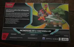 Pokemon Incineroar ex and Torterra ex Special Collection Box. As Shown In Pic - Image 2
