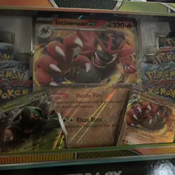 Pokemon Incineroar ex and Torterra ex Special Collection Box. As Shown In Pic - Image 3