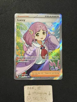 Pokemon Stellar Crown - Lacey - 166/142 - Full Art Rare - M/NM￼ - Image 1