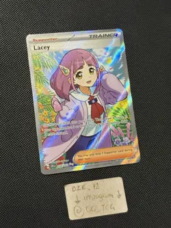 Pokemon Stellar Crown - Lacey - 166/142 - Full Art Rare - M/NM￼ - Image 3
