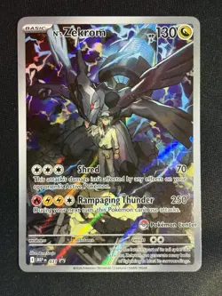 N's Zekrom (Pokemon Center Exclusive) 031 Holo ME: Mega Evolution Promo NM - Image 1