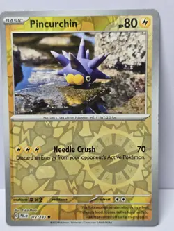 Pincurchin 72/193 Common Reverse Holo TCG Pokemon NM 1212#153 - Image 1