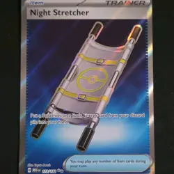 The Pokemon Company Night Stretcher 173/132 Me01: Mega Evolution Ultra Rare Holo - Image 1