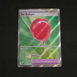 The Pokemon Company Air Balloon 166/132 Me01 Ultra Rare Holo Eng Pokemon TCG - Image 1