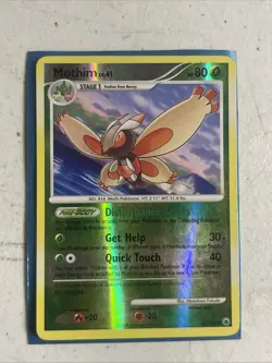 1x Mothim - 42/100 - Uncommon - Reverse Holo Moderately Played Pokemon Diamond & - Image 1