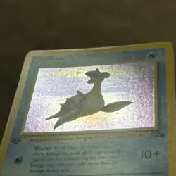 Pokemon TCG 1st Edition Rare Holo Lapras 10/62 Fossil Card WOTC 1999 - Image 5