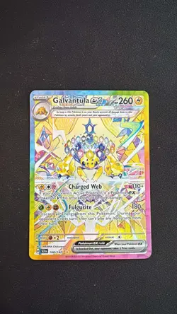 Pokemon Galvantula ex 168/142 Sv07: Stellar Crown Holo - Image 1