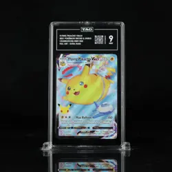 2021 Pokemon SWSH Celebrations 007/025 Flying Pikachu VMAX FA UR TAG 9 (938) - Image 1