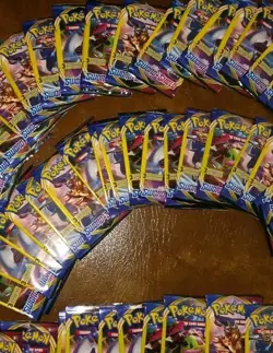 Lot of 30 Sword And Shield 3 Card Booster Packs. Unweighted Factory Sealed - Image 1