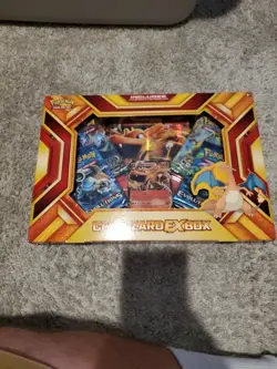 Pokemon TCG: Charizard-EX Box Fire Blast Card Game 820650802683 - Image 1