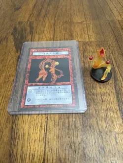 Yugioh Dungeon Dice Monsters Darkfire Dragon Translucent with card - Image 1