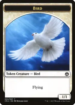 Bird MTG Iconic Masters Token NM x4 (1/1 Flying) - Magic Card - Image 1