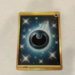 Pokemon TCG - Dark Energy 236/203 Gold Secret Rare Card Evolving Skies NM/M - Image 1