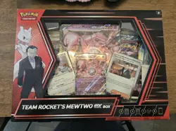 Pokemon Trading Card Game Team Rocket's Mewtwo EX Box - Destined Rivals - Image 1