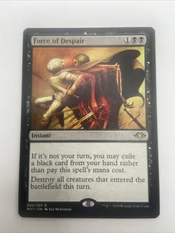 MTG Magic - Force of Despair - Modern Horizons - Rare - NM - Image 1