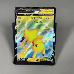 Pikachu V 086/264 Holo V Rare Fusion Strike Pokemon Near Mint - Image 2