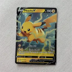 The Pokemon Company SWSH Promo Pikachu V SWSH063 190 HP Holo EN - Image 1