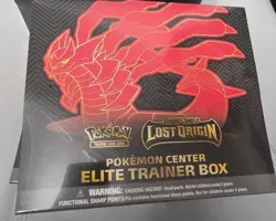 Pokemon TCG Sword & Shield Lost Origin Pokemon Center Elite Trainer Box 820650851353 - Image 1