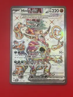 Hoopa EX 226/182 | Paradox Rift Full Art Ultra Rare | Pokemon TCG English - Image 1