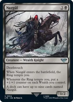 MTG English Nazgul (0334) NM Normal - Image 1