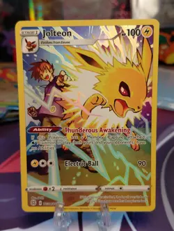Jolteon - TG04/TG30 Ultra Rare Brilliant Stars NM Pokemon TCG - Image 1