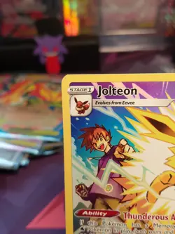 Jolteon - TG04/TG30 Ultra Rare Brilliant Stars NM Pokemon TCG - Image 2
