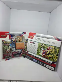 2x Pokemon TCG: Scarlet and Violet 3-Pack Blister Pack Sealed Arcanine/Dondozo - Image 5