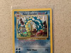 Pokemon Misty's Gyarados 13/132 Gym Challenge Holo Unlimited - Image 2