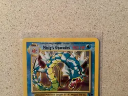Pokemon Misty's Gyarados 13/132 Gym Challenge Holo Unlimited - Image 3