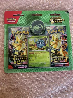Pokemon TCG Ascended Heroes Erika's Tangela 2-Pack Blister BRAND NEW SEALED - Image 1