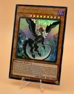 Yu-Gi-Oh! Dragonmaid Cehrmba BLMM-EN048 Emblazoned Ultra Rare 1st Ed NM Unplayed - Image 1