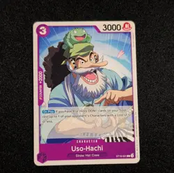 One Piece Uso-Hachi ST18-001 Premium Booster Vol.2 Regular Reprint Namco Card - Image 1