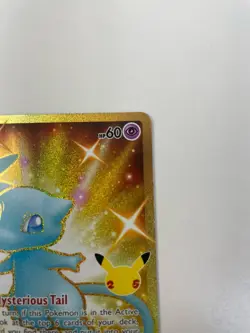 Mew 025/025 Celebrations Secret Rare Holo Pokemon TCG Card English 2021 - Image 4