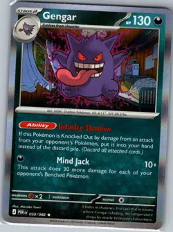 Gengar 050/088 Holo ME03: Perfect Order - Pokemon Card - NM - Image 1