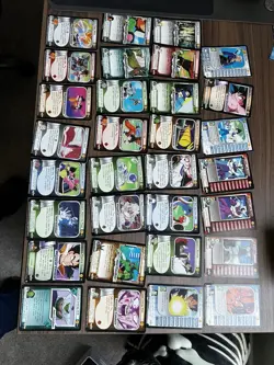 Dragon Ball Z Collectable Card Game (CCG) 90s Score Cards Lot Rare Cards 90 TCG! - Image 2