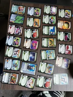 Dragon Ball Z Collectable Card Game (CCG) 90s Score Cards Lot Rare Cards 90 TCG! - Image 3