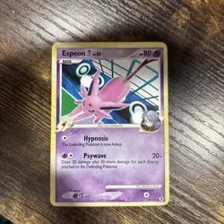 Espeon 18/111 Rising Rivals Rare Pokemon Card DMG - Image 1