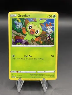 Grookey SWSH070 SWSH: Sword & Shield Promo Cards Holo NM/LP - Image 1