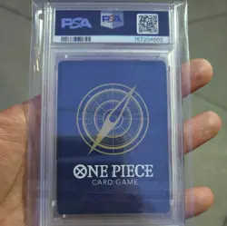 2025 One Piece Magazine Vol.20 Promo Monkey D Luffy Japanese card PSA9 - Image 2