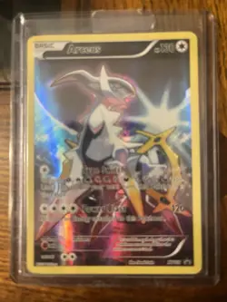 Pokemon TCG Arceus Card XY116 See Pics - Image 1